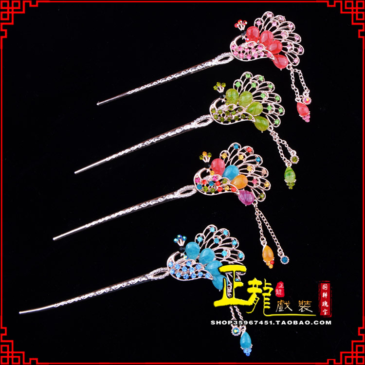 琼山头饰化妆用品饰品花旦小姐青衣头饰簪子发簪 发簪