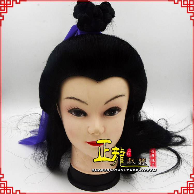 琼山小生头套董永头套古装假发青年头套