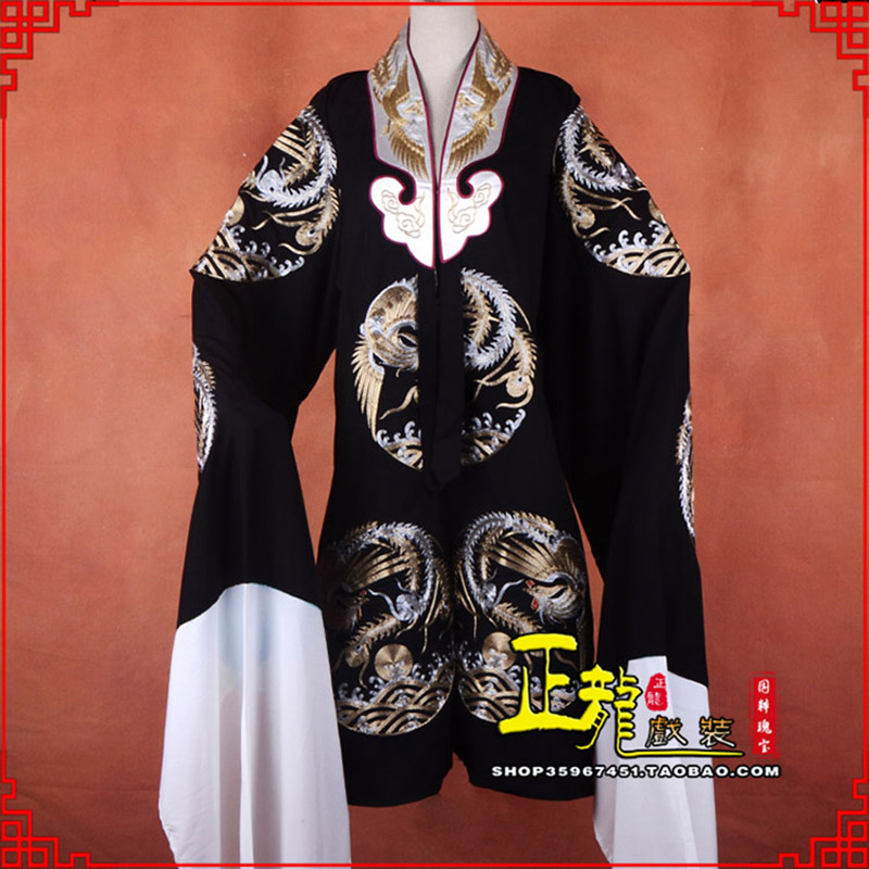 琼山二进宫服装国太女披 全金团凤凤披